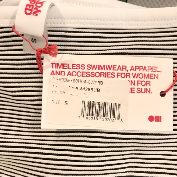 NWT Solid & Striped Rooney Dizzy Bikini Bottom - Picture 8 of 10